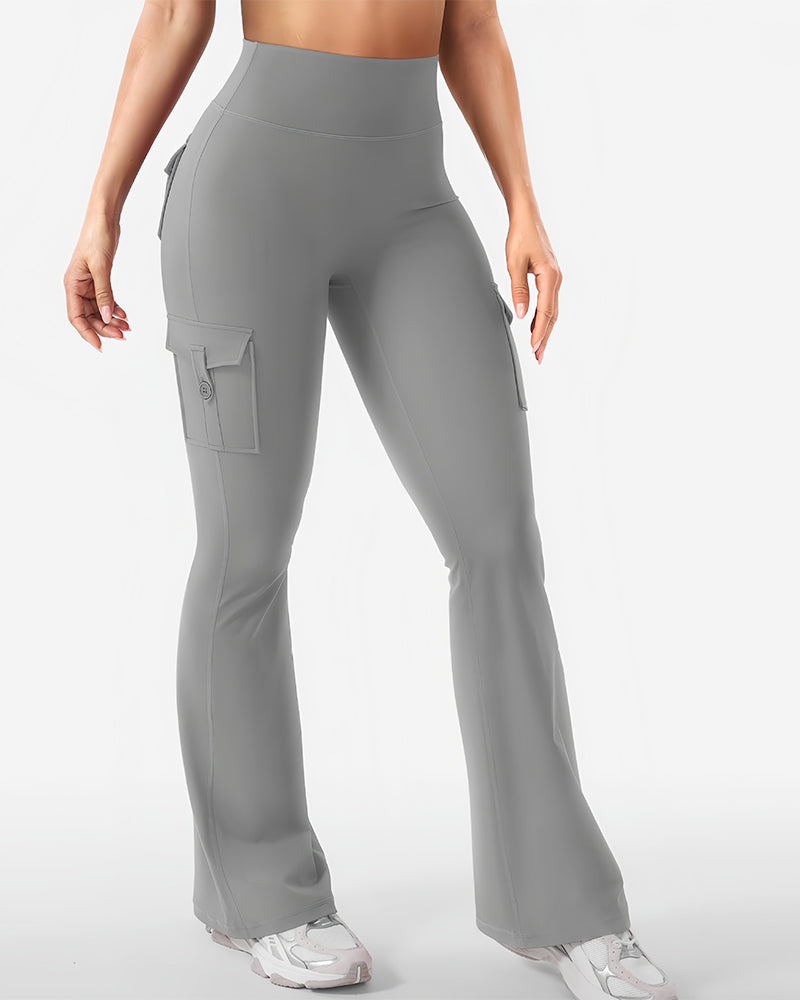 Pantalon Mode Yoga Évasé