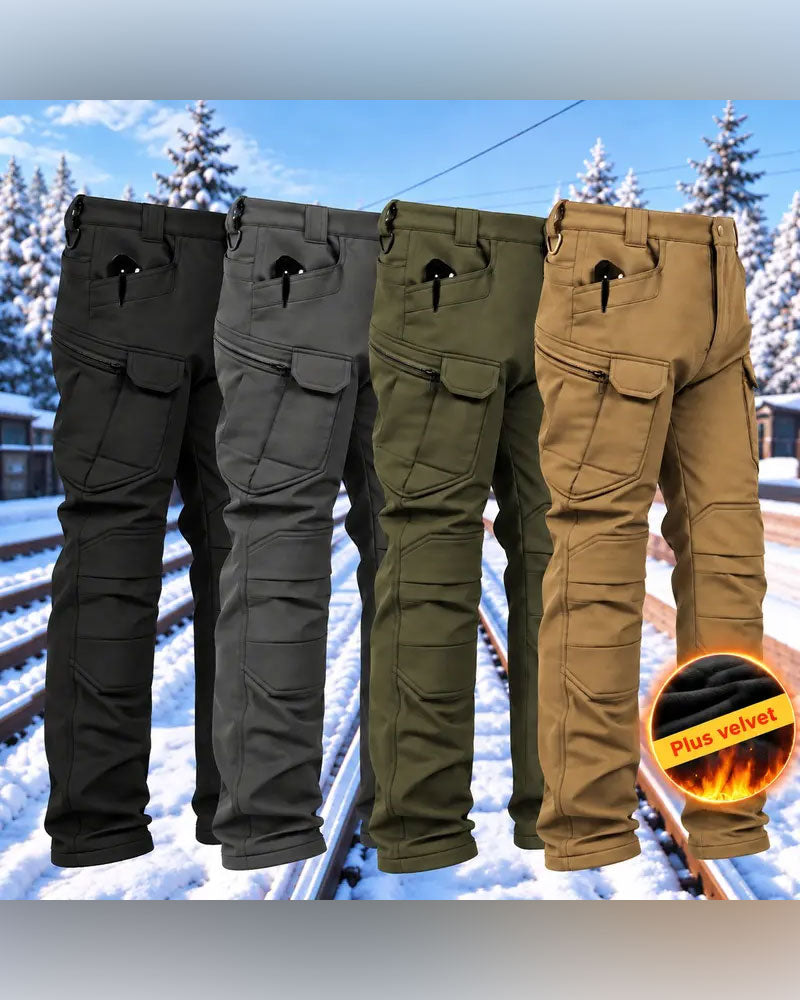 Pantalon Extérieur Unie Cargo