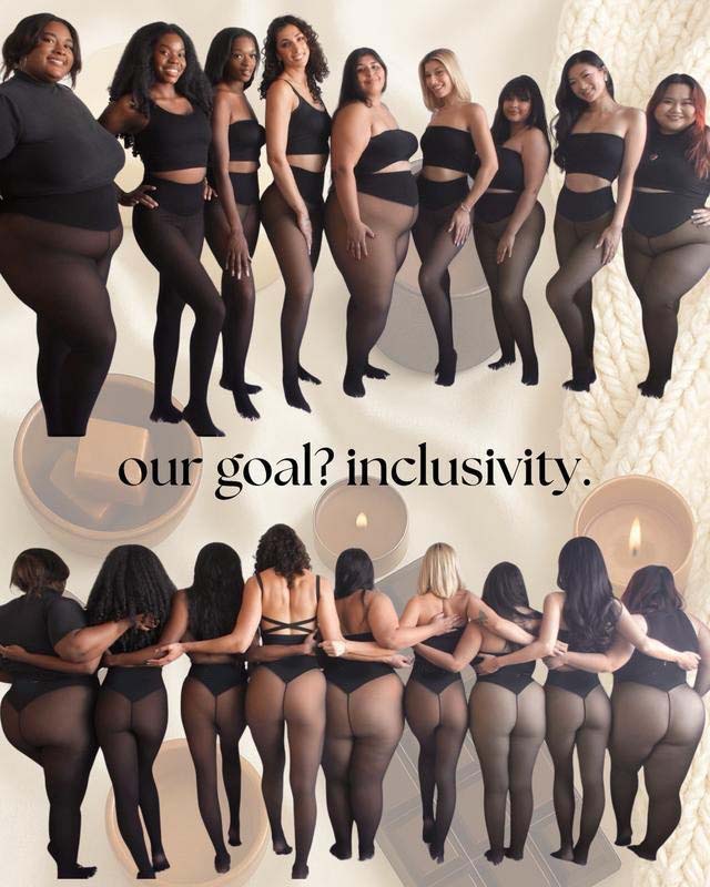 Leggings Moulants Doublés Polaire À Couture Unique