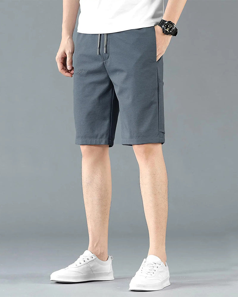 Shorts Homme Décontracté Uni
