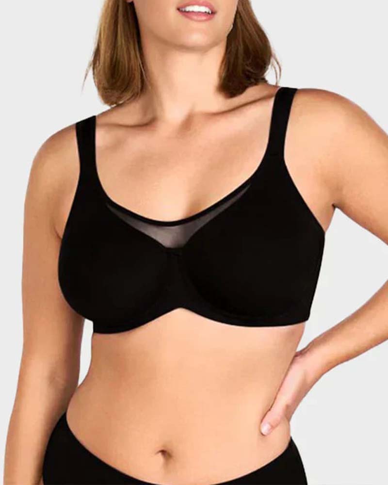 Soutien-Gorge Mesh Assemblé Armature Push-Up