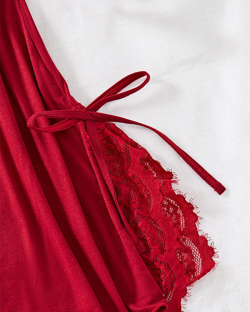 Lingerie Sexy Profond Décolleté En V