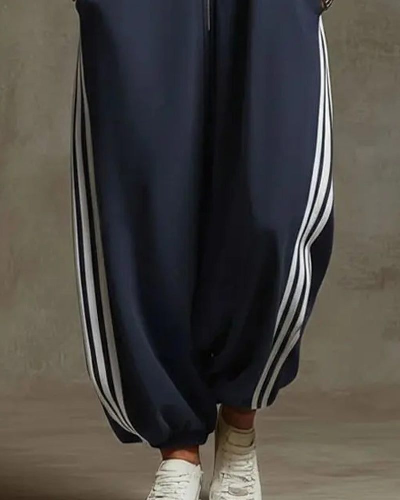 Combinaison Hip Hop Rayé
