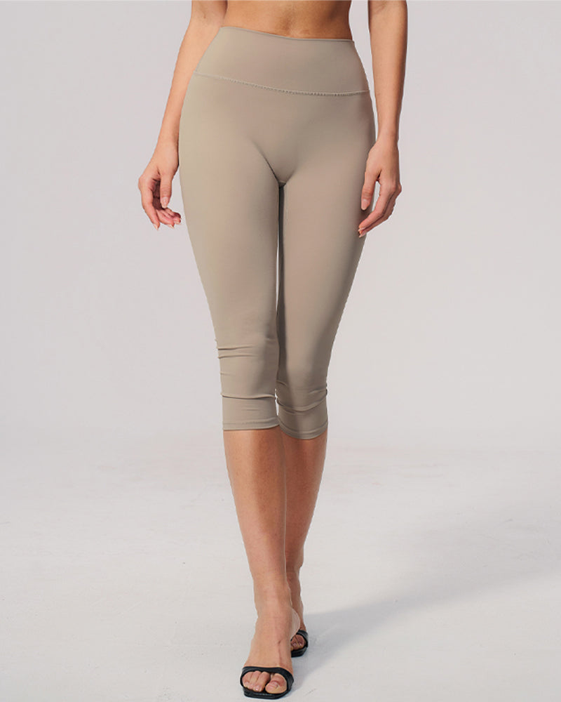 Leggings Yoga Taille Haute Mi-Longue