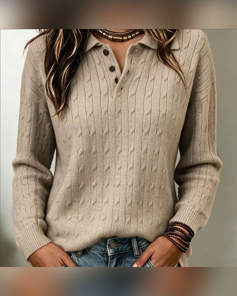 Pull Uni À Revers