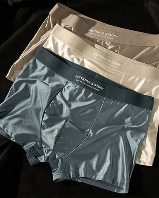 Luxe Soie Glacée Boxer Homme