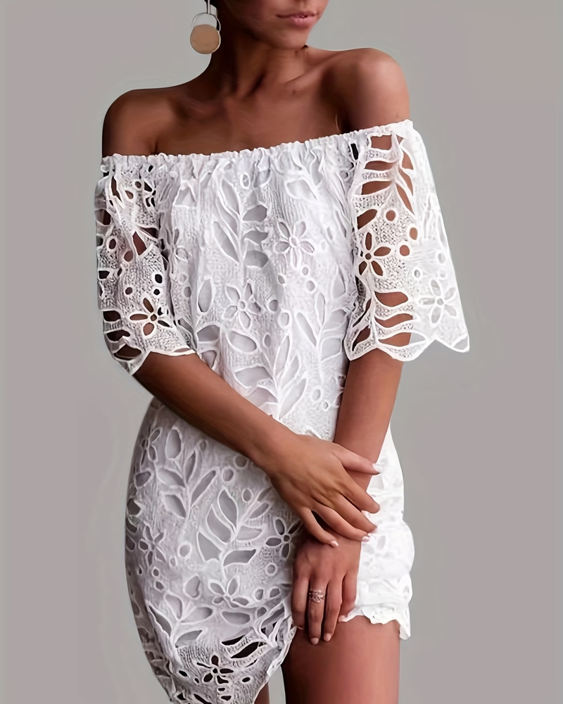 Robe Une Épaule Évidé
