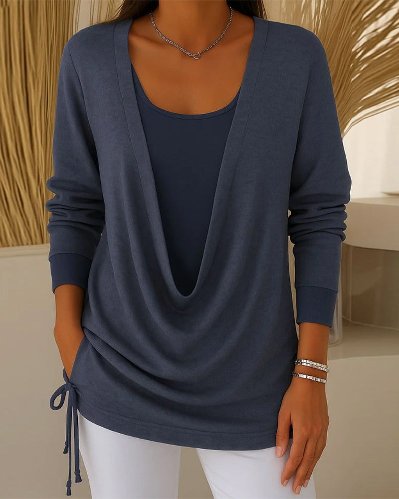 Hauts Faux Deux-Pièces Mode