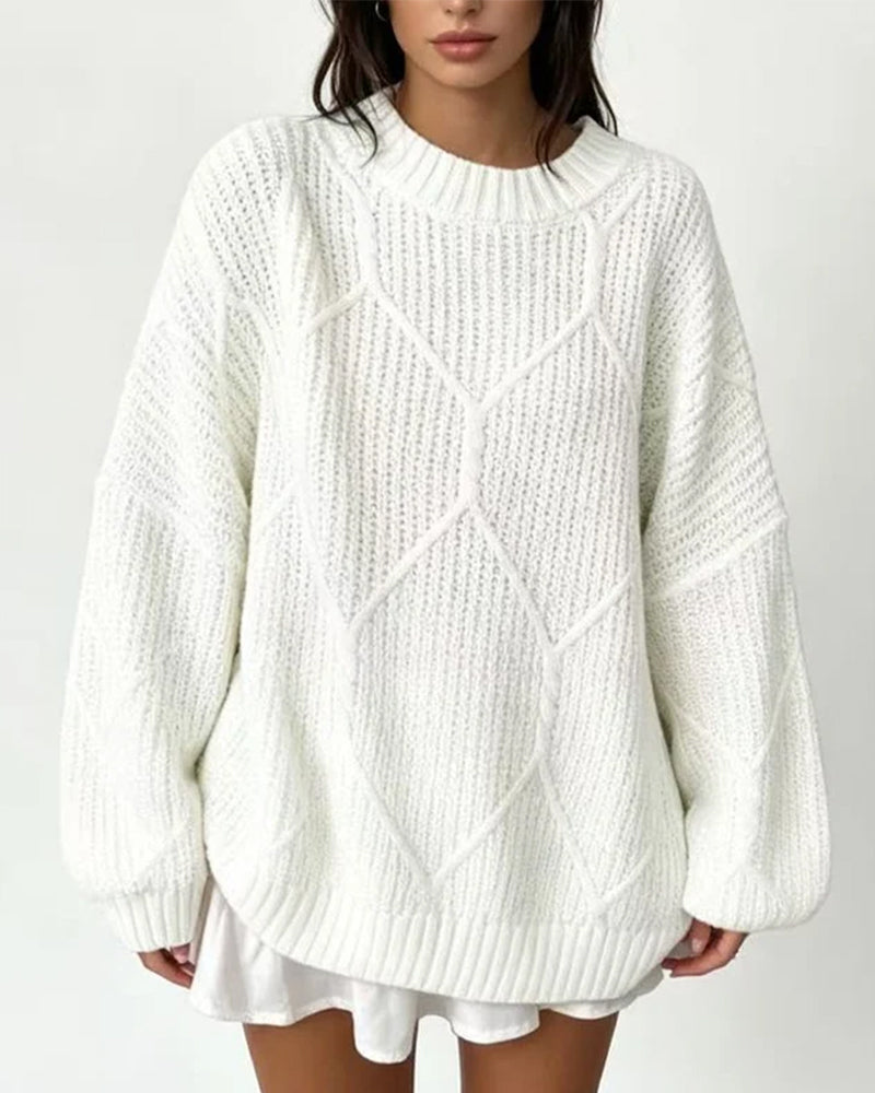 Pull Uni Manches Longues