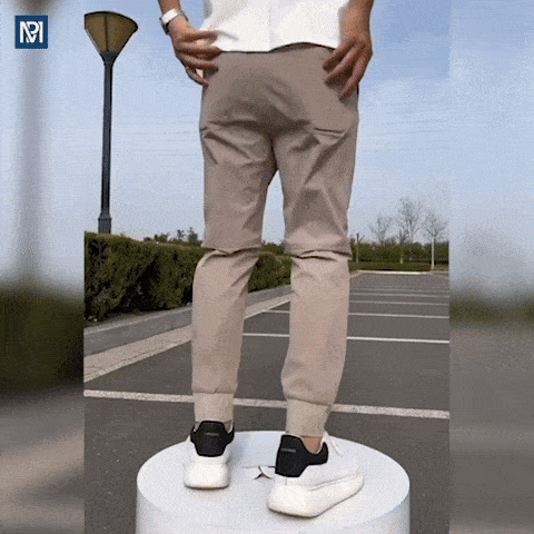 Pantalon Stretch Élevé Multi-Poche Durable Cargo