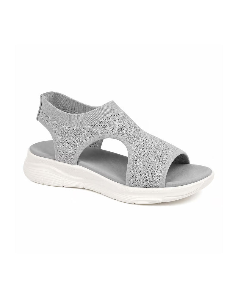 Sandales Ouvertures D’Orteil Tissu Flyknit