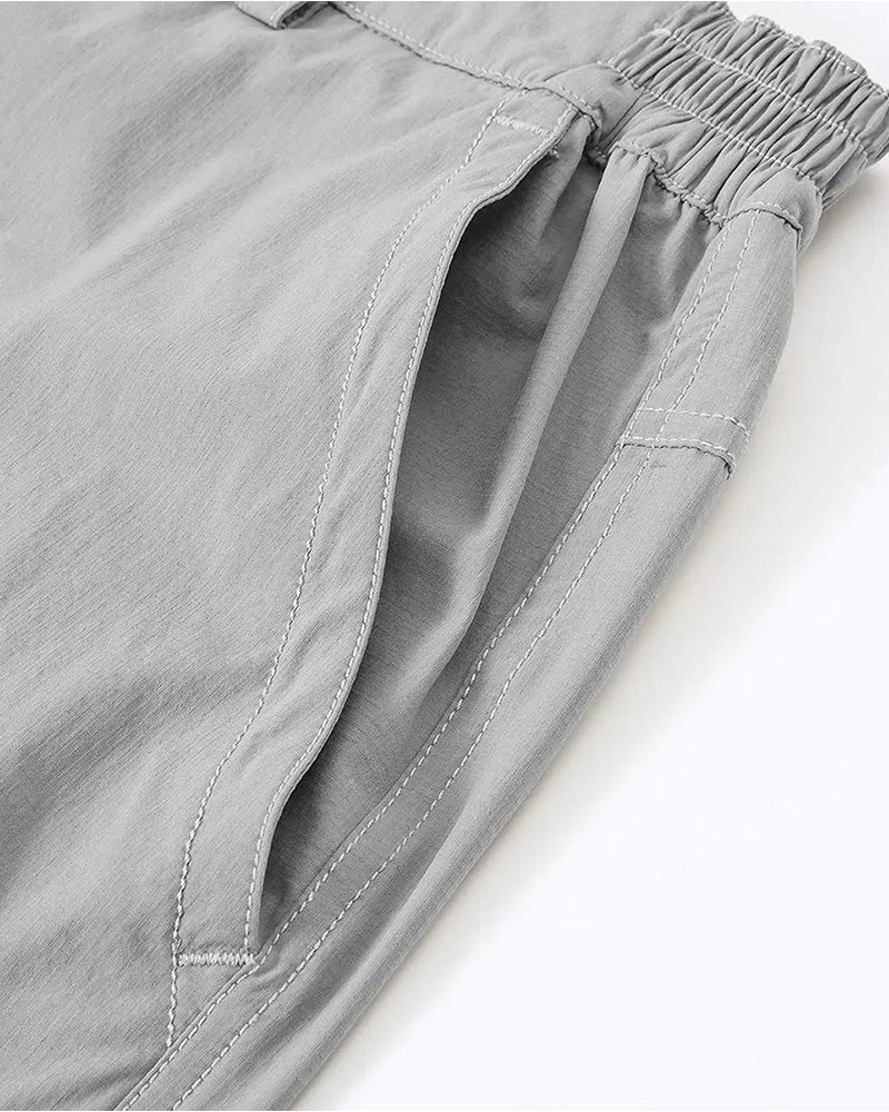 Short Taille Élastique Poche Homme Athlétique