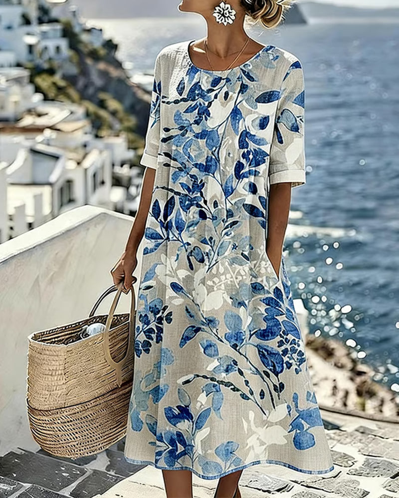 Robe Imprimé Shift