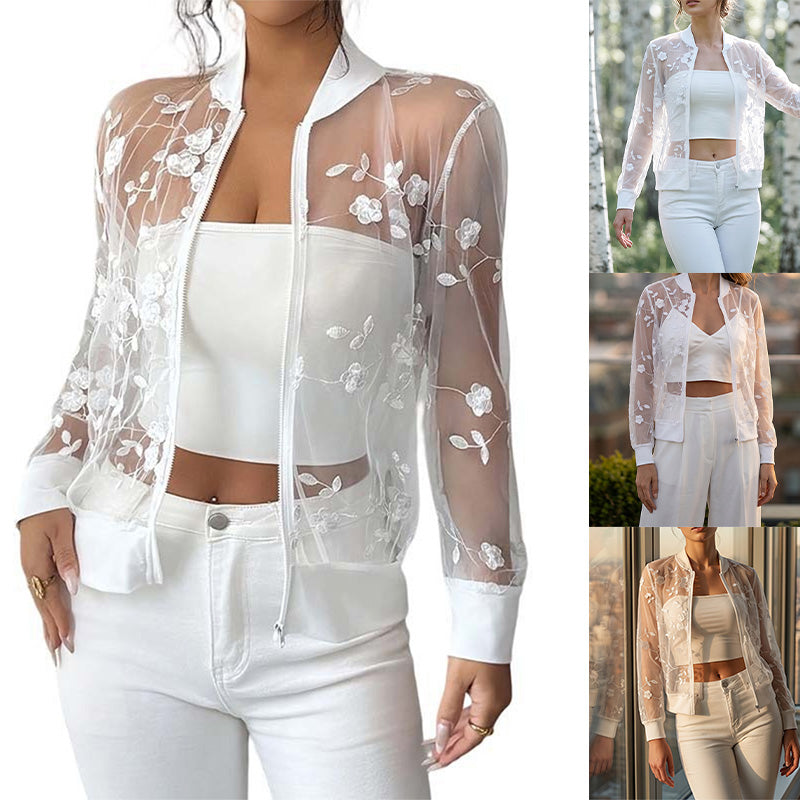 Manteau Mesh Protection Solaire