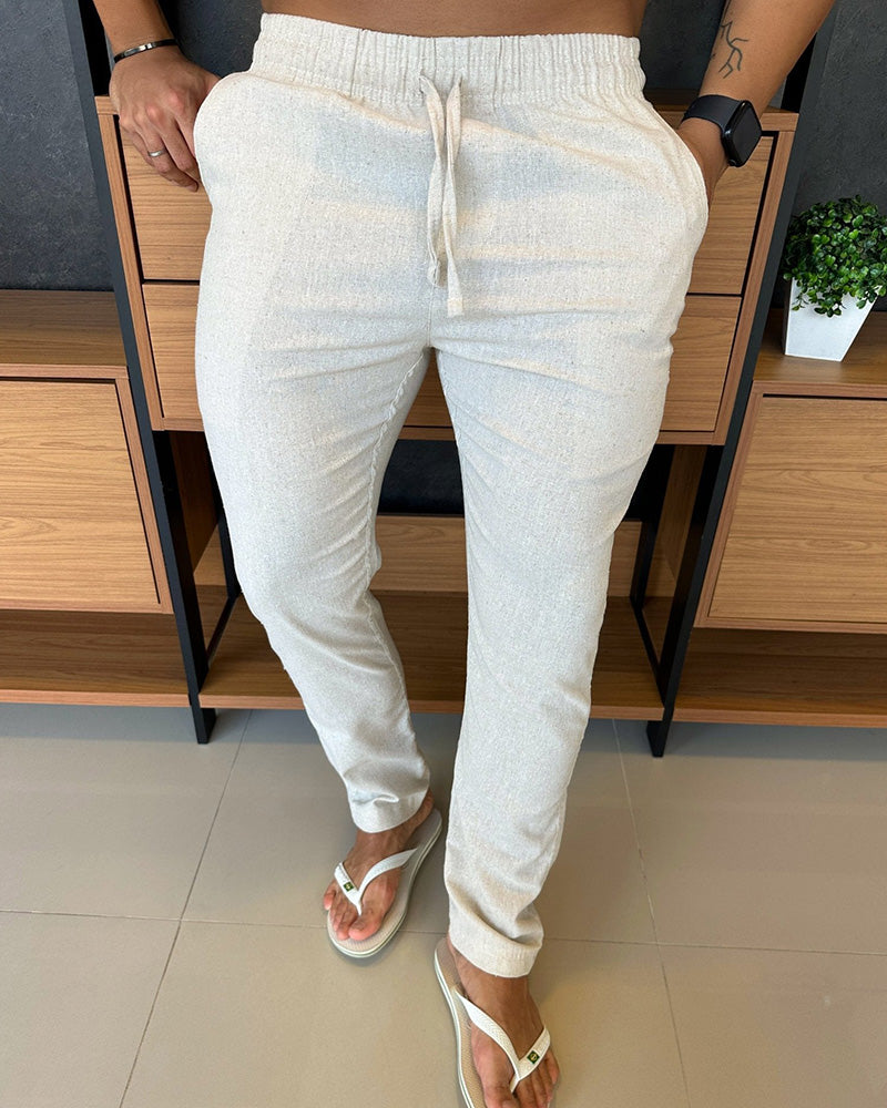 Pantalon Homme Crayon