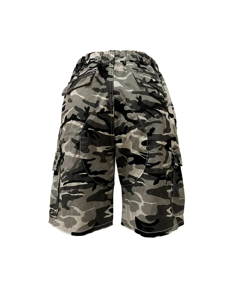 Short Sport Camouflage Cargo