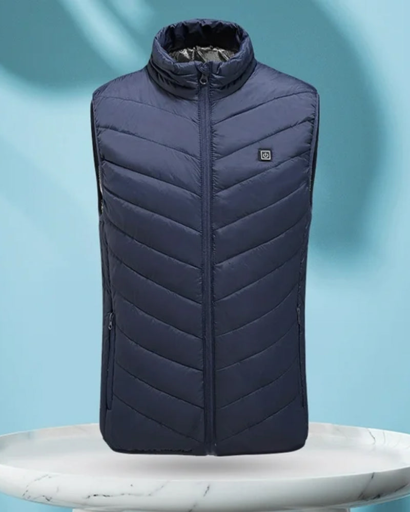 Gilet décontracté intelligent chauffant