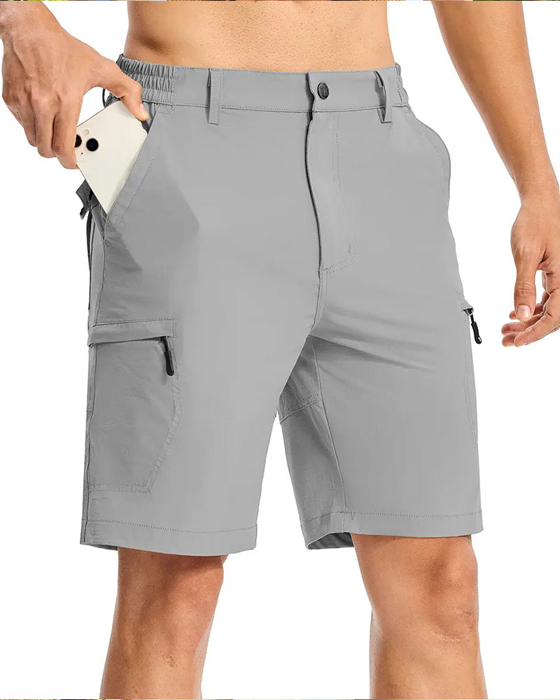 Short Taille Élastique Poche Homme Athlétique