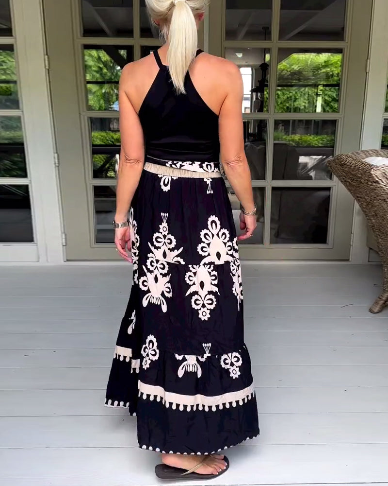 Jupe élégante imprimée élégante