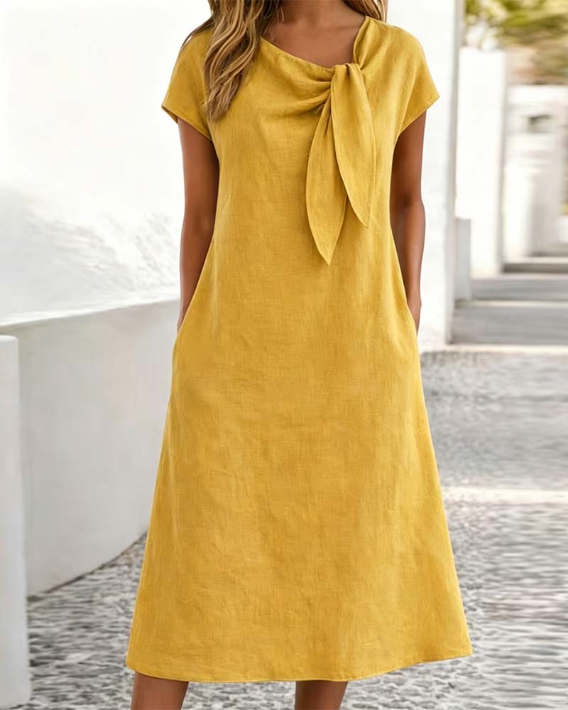 Robe Décontractée Uni