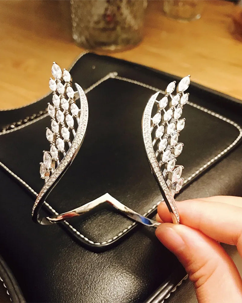 Bague et bracelet ailes d'ange