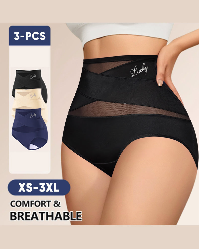 Culotte Femme Taille Haute Sans Couture Gainante Et Affinante