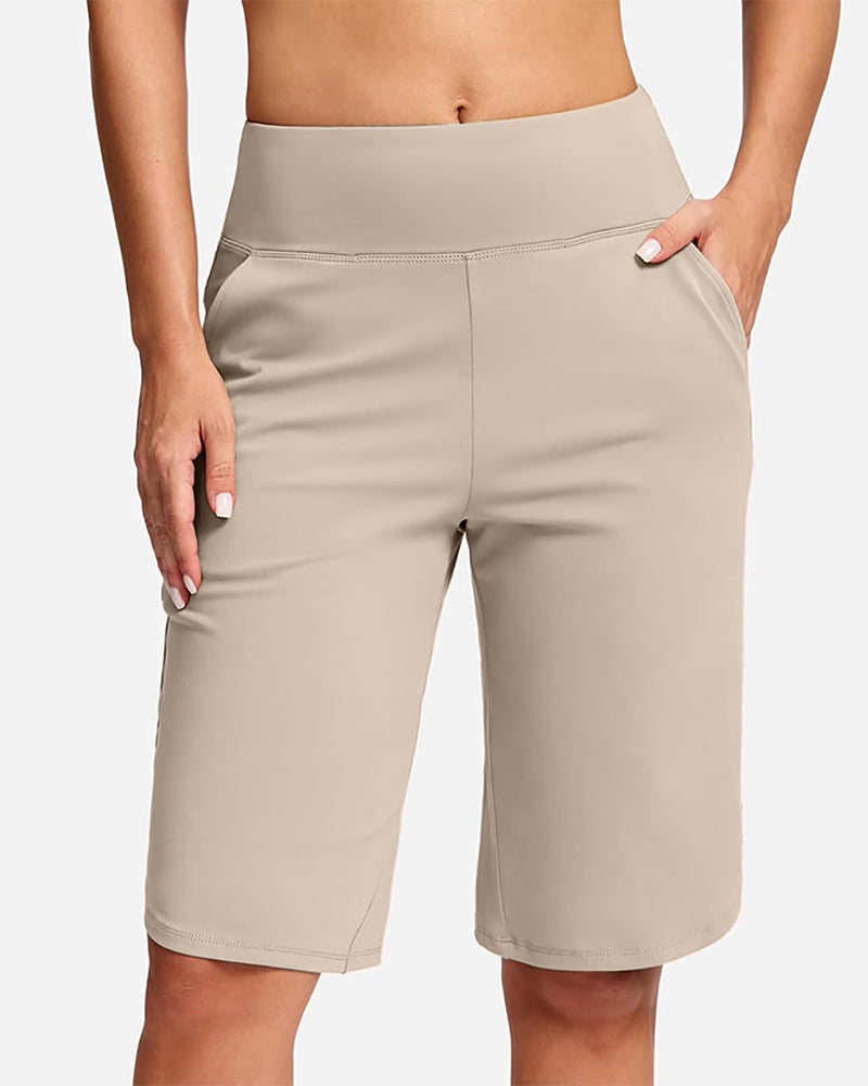 Pantalon À Taille Basse Unie Sport Décontracté