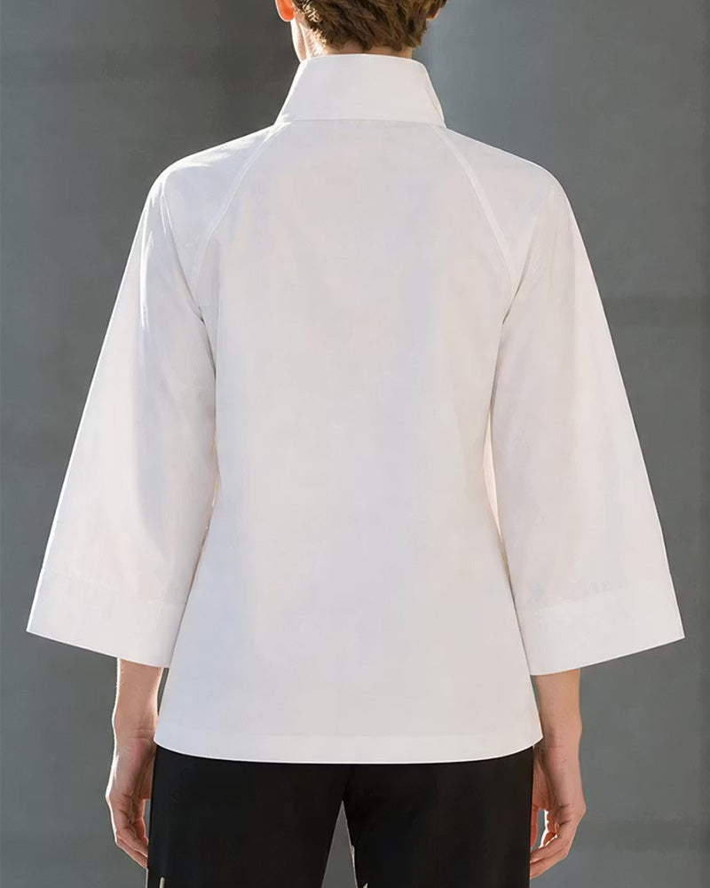 Blouse Col V Imprimé Floral