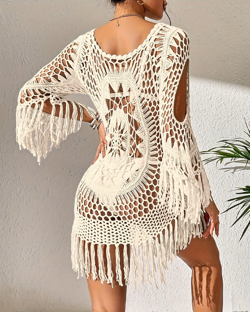 Tunique De Plage Découpée En Camisole