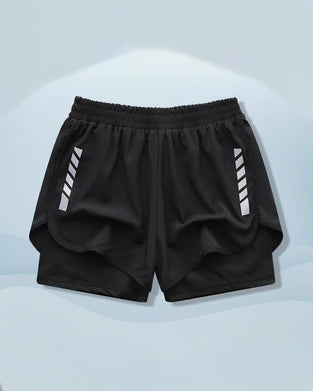 Short Hommes Style Boxeur Double Couche Pudeur