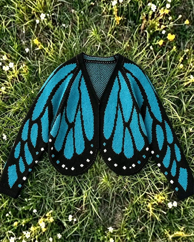 Gilet Papillon Mode Décontracté