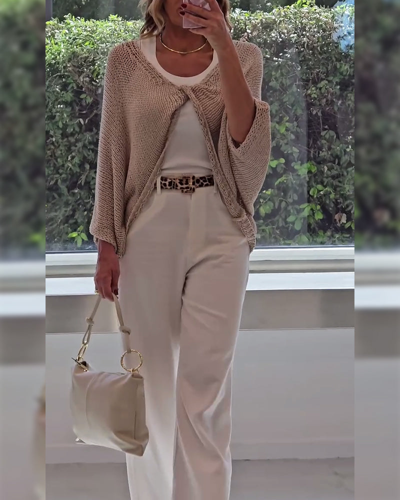 Pull Décontracté Tempérament