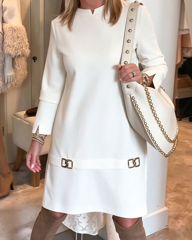 Robe Décontractée Manche Longue