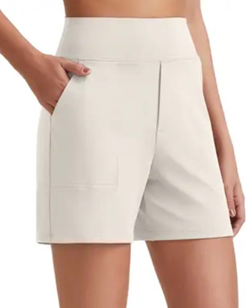 Shorts Taille Haute Athlétique Course