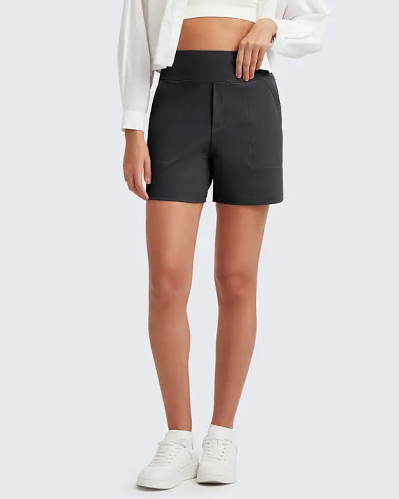 Shorts Taille Haute Athlétique Course
