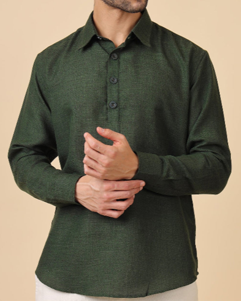 Chemise Homme Manches Longues Unie