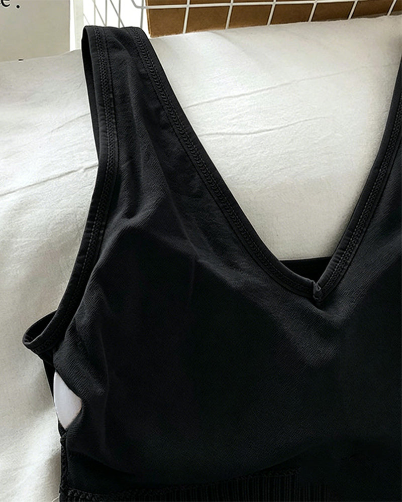 Tank Top Sexy Back Sport Soutien-Gorge