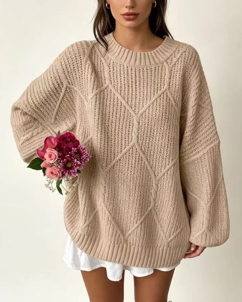 Pull Uni Manches Longues