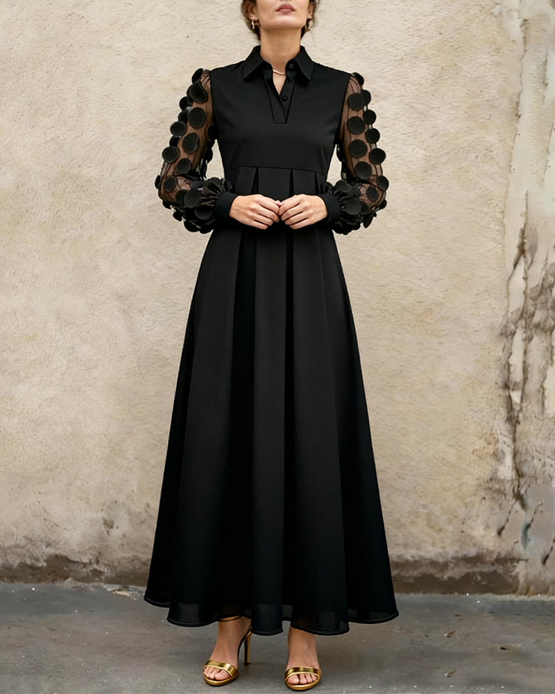 Robe Élégante Et Tendance À Col En V