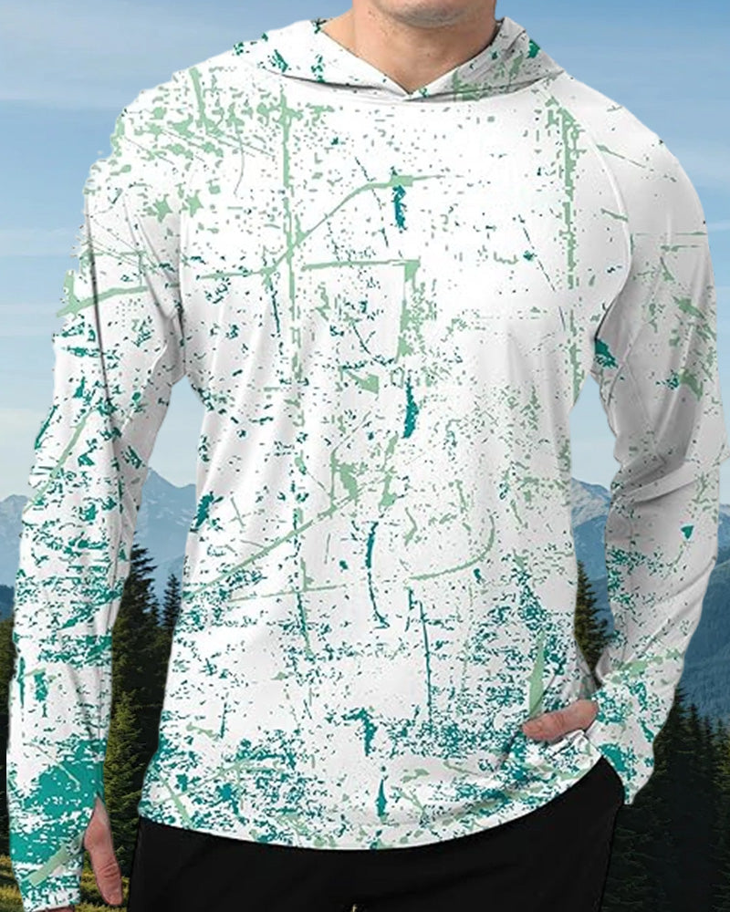 Haut Homme Manches Longues Imprimé