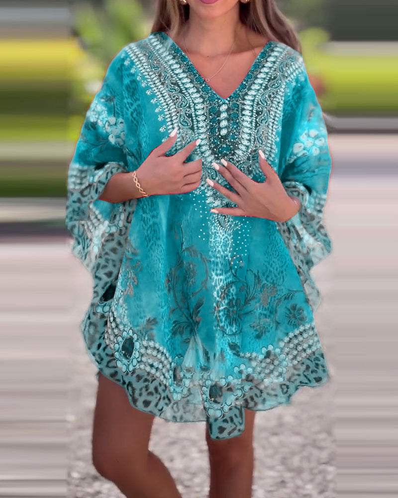Blouse Imprimé Ethnique