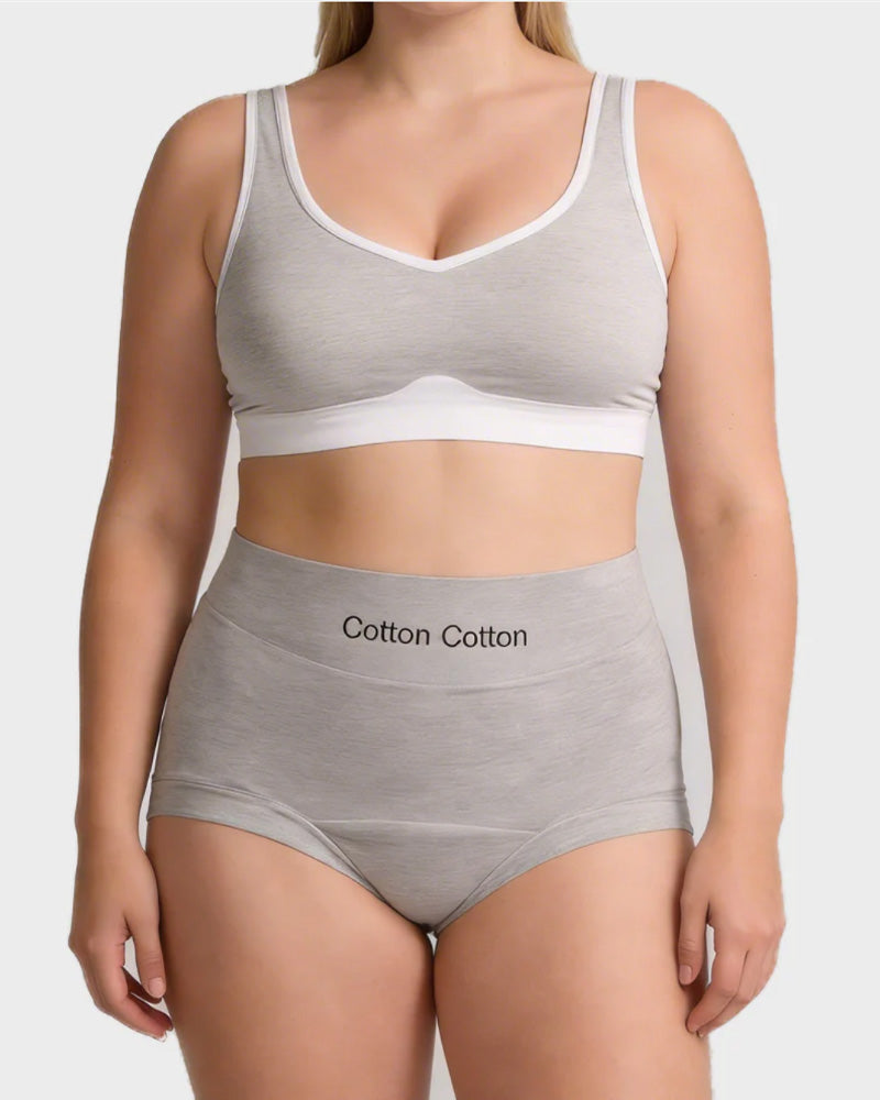 Culotte Taille Moyenne Respirante Femme
