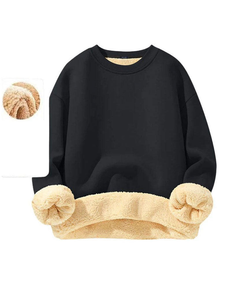 Sweatshirt Col Rond Unie Homme