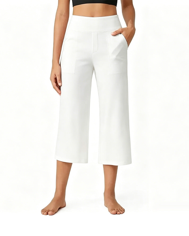 Pantalon Ajusté Décontracté Polyvalent Poche