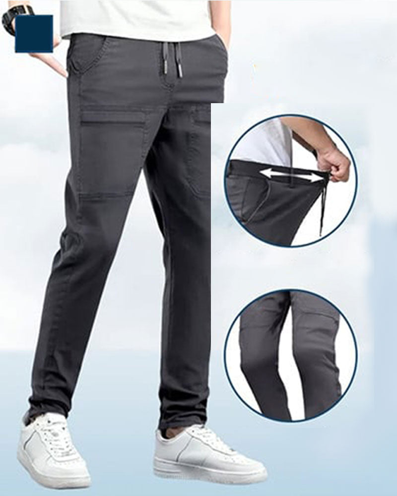 Pantalon Stretch Élevé Multi-Poche Durable Cargo