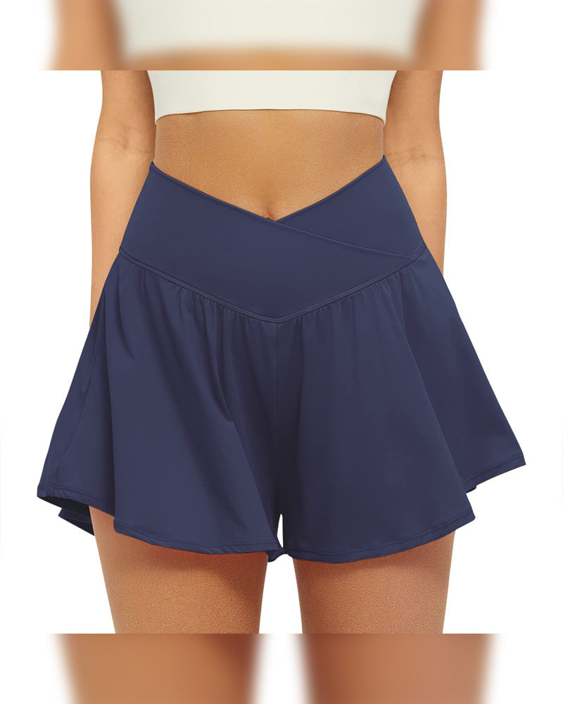 Shorts Taille Haute Uni