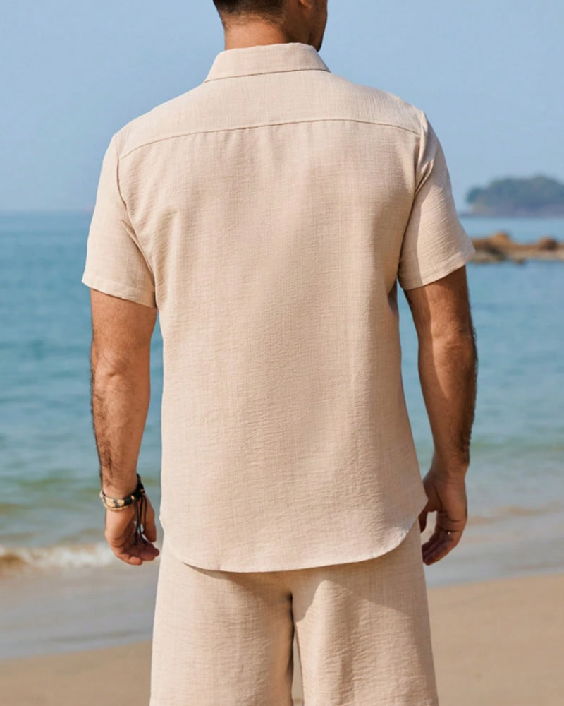 Ensemble Deux Pièces Homme, Uni