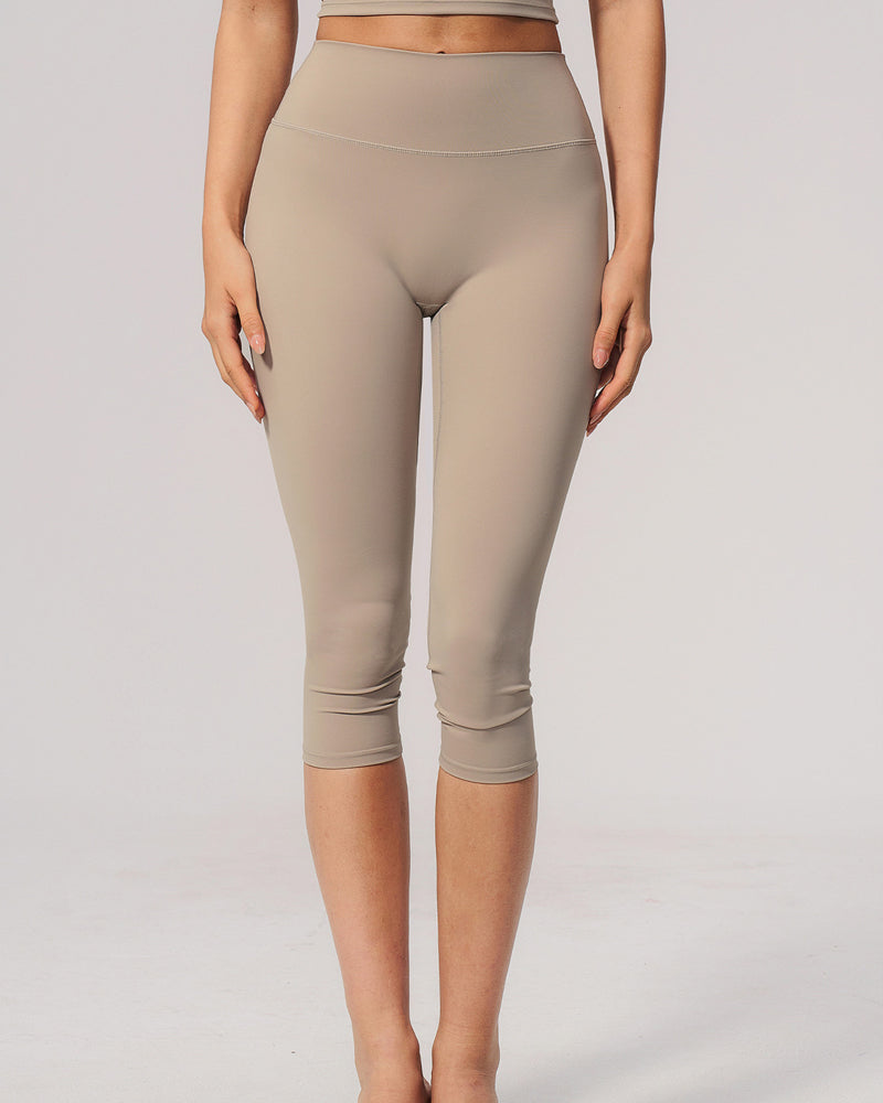 Leggings Yoga Taille Haute Mi-Longue