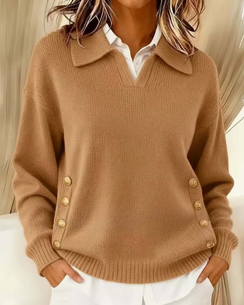 Pull Manches Longues Uni