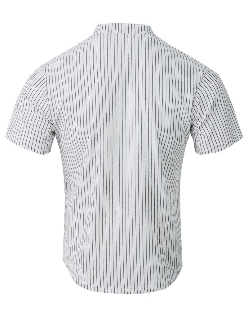 T-shirt Homme Décontracté Rayé
